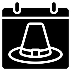 Thanksgiving Calendar Icon