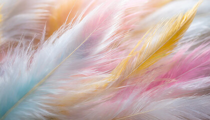 pastel colour feather abstract background texture