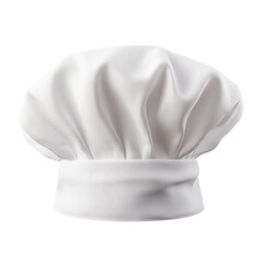 Chefs hat isolated on transparent or white background, png