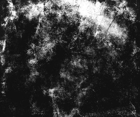 Black and white grunge background, damaged wall, Scary horror texture