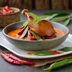 Roast Duck Red curry