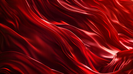 Deep crimson red abstract waves styled as flames ideal for a dramatic passionate background