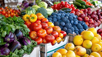 Market produce. Generative AI