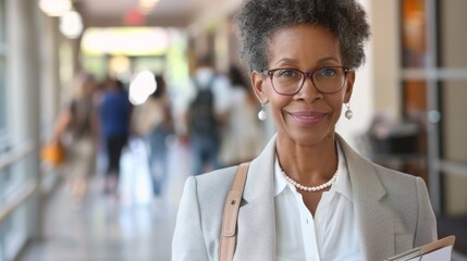 Fototapeta premium Portrait of a Professional Senior Businesswoman