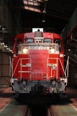 会津若松運輸区にやってきたDE10-1124(@撮影会)_2024/4/13撮影