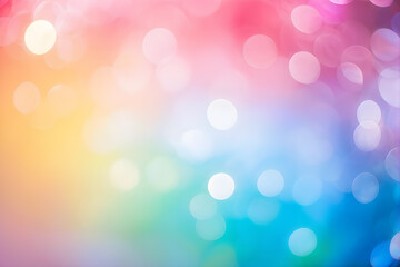 Dreamy bokeh effect with soft light transitions, suitable for decorative wallpapers or presentations