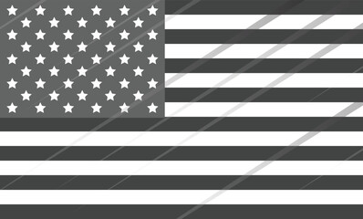American flag USA design. united states flag. Rendered USA flag. the USA national flag
