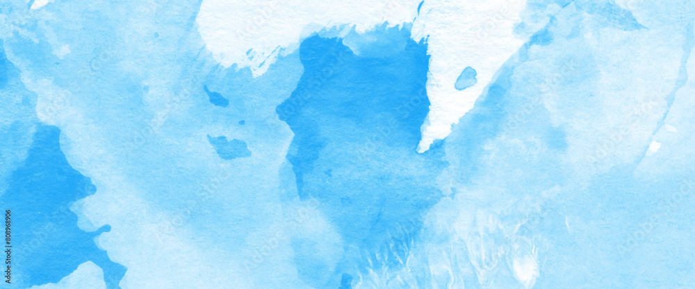 Wall mural vector abstract colorful splashed watercolor texture hand drawing graphic design.