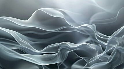 Obraz premium Subtle gray abstract waves resembling flames designed for a sophisticated background