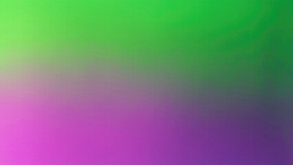 Fototapeta premium Green, purple, and pink color gradients grainy background