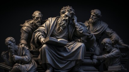 Scholars ponder an enigmatic moral riddle amidst symbolic clues