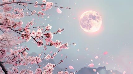 Sakura concept background design