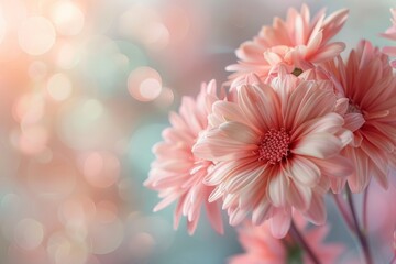 Fototapeta premium Background for Mother's Day. Design of albums, notebooks, banners, postcards, posters. For the designer of greeting cards happy Birthday, Mother's Day, Valentine's Day.