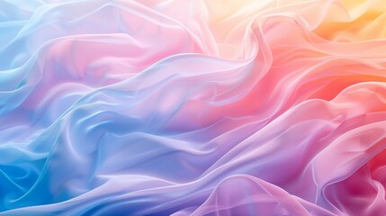 Obraz premium Abstract Backgrounds Soft Pastel: An illustration featuring soft pastel colors in abstract backgrounds