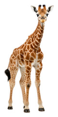 PNG Baby giraffe wildlife animal mammal. AI generated Image by rawpixel.