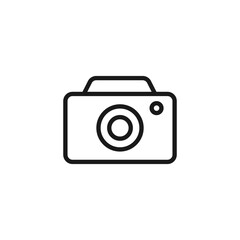 Camera or photo icon. Vector