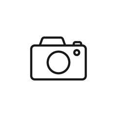 Camera or photo icon. Vector