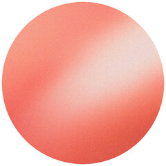 Grainy red sphere with a subtle gradient transition