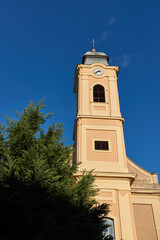 Old church tower renovated