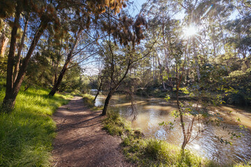 Warrandyte River Reserve in Melbourne Australia
