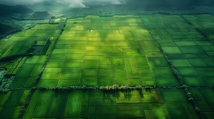 Vast Agricultural Field