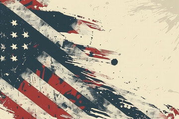  American Flag Symbolising Patriotism, American Exceptionalism, and the Spirit of the USA