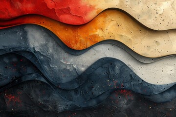 abstract background in colors and patterns for D-Day WWII 