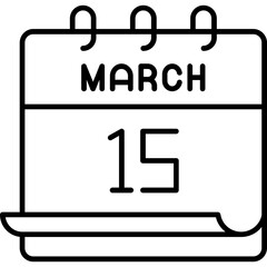 March 15 Icon