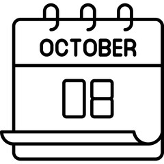 October 8 Icon