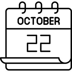 October 22 Icon