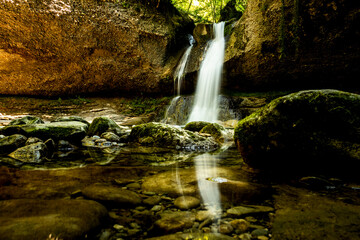 Waterfall Kemptner Tobel