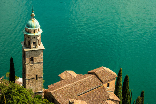 Church of Morcote, Ticino, Switzerland