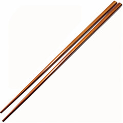 Realistic Asian chopsticks / chop sticks isolated on a white background vector