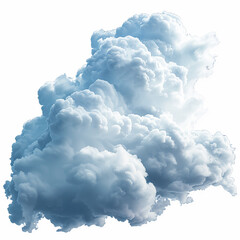Vector realistic isolated cloud for template decoration and mockup covering. Concept of storm and sky.