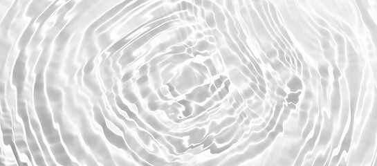 Abstract white transparent water shadow surface texture natural ripple background. Blurred ripple...