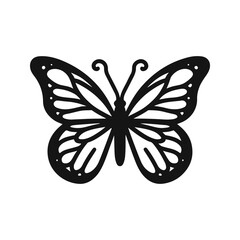 illustration in flat style linear beetle