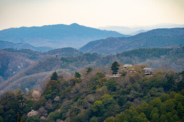備中松山城の風景
