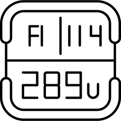 Flerovium Periodic Table Element Icon