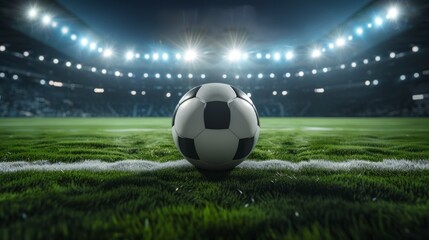 Fototapeta premium classic soccer ball