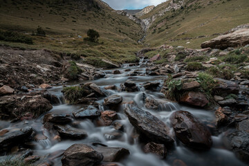 stream in the mountains