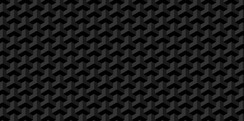 	
Vector Minimal cubes geometric tile and mosaic wall grid backdrop hexagon technology wallpaper background. black and gray block cube structure backdrop grid triangle texture vintage design.