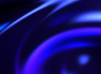 Fundo azul 3d holográfico. Futuristica, colorido líquido. Fundo reluzente neon azul translúcido com aspecto brilhante. Elemento gráfico desgin.