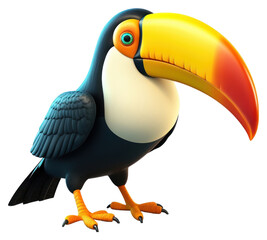 PNG Toucan cartoon animal bird.