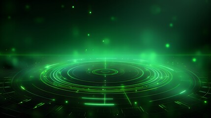 Fototapeta premium green Abstract technology background circles digital hi-tech technology design background. concept innovation. vector illustration