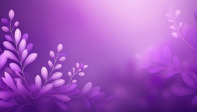 Classy backgrounds: beautiful floral design in artistic purple tones