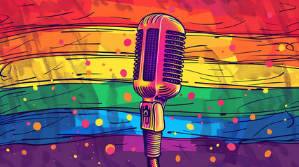 Pride karaoke night celebrate with a karaoke night featuring iconic LGBTQ anthems and pop hits.