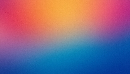 Obraz premium Textured, noisy gradient with a retro feel, in warm tones