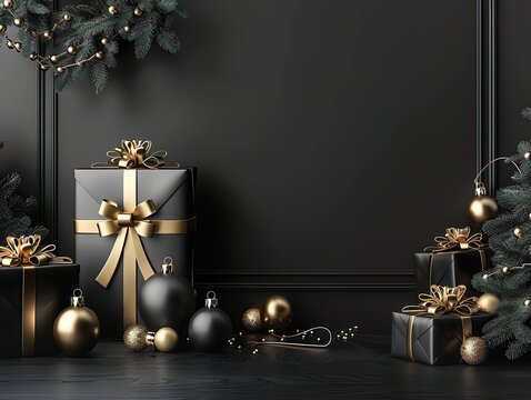 Sales Background Christmas Prasent 