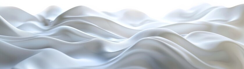 Fototapeta premium Contemporary abstract white backdrop creation.