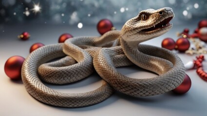 Fototapeta premium Year 2023 in a beautiful crystal ball